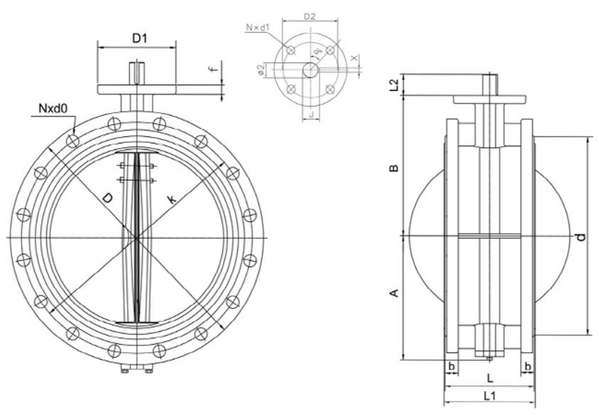 湖南蝶閥生產(chǎn),截止閥銷售,湖南雙正流體設備有限公司